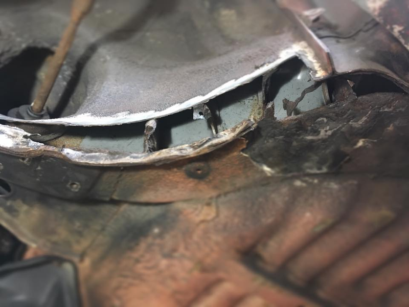 Illustration for article titled Started rust repair on the MR2 today